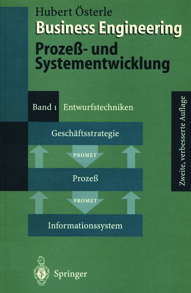 Produktbild: Business Engineering. Proze&szlig;- und Systementwicklung I