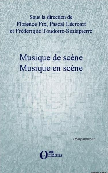 Produktbild: MUSIQUE DE SCENE - Musique encene