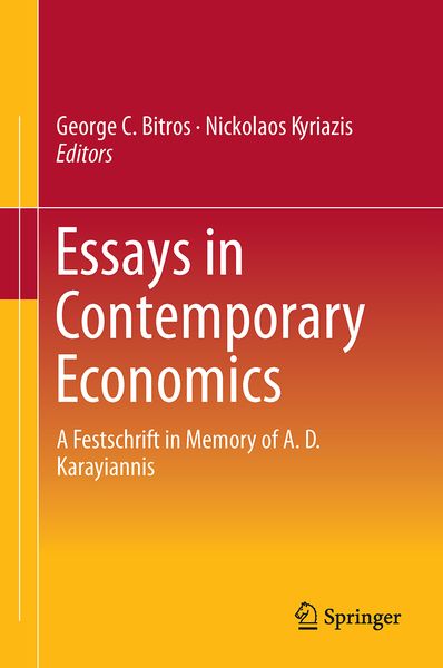 Produktbild: Essays in Contemporary Economics