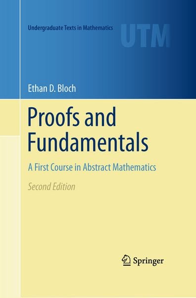 Produktbild: Proofs and Fundamentals