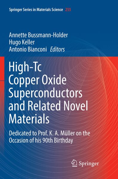 Produktbild: High-Tc Copper Oxide Superconductors and Related Novel Materials