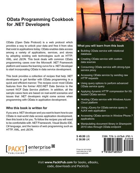Produktbild: Odata Programming Cookbook for .Net Developers