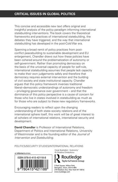Produktbild: International Statebuilding