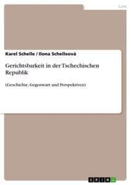 Produktbild: Gerichtsbarkeit in der Tschechischen Republik