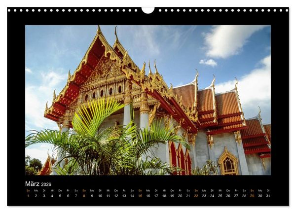 Produktbild: Thailand - Traumstr&auml;nde und Tempel (Wandkalender 2026 DIN A3 quer), CALVENDO Monatskalender