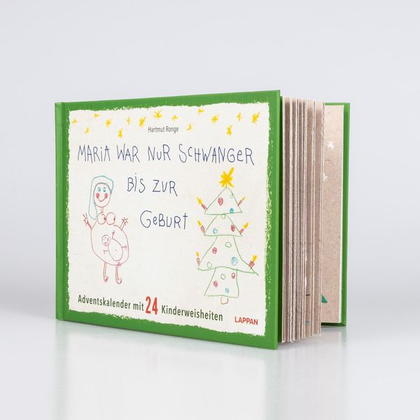 Produktbild: Maria war nur schwanger bis zur Geburt &ndash; Adventskalender mit 24 Kinderweisheiten