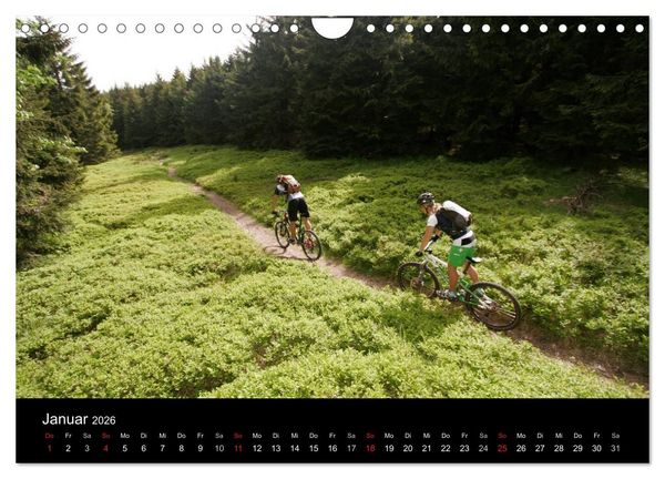 Produktbild: Mountainbike Abenteuer Deutschland (Wandkalender 2026 DIN A4 quer), CALVENDO Monatskalender