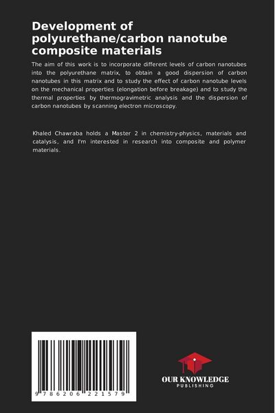 Produktbild: Development of polyurethane/carbon nanotube composite materials