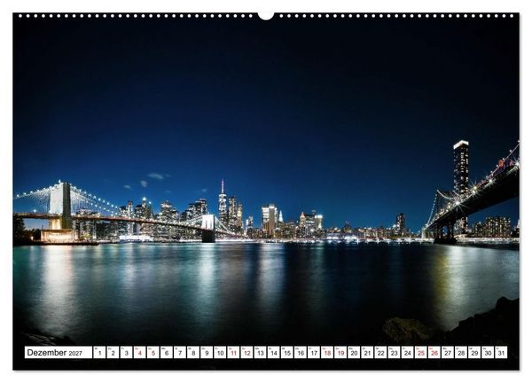 Produktbild: Wundervolles New York (Wandkalender 2027 DIN A2 quer), CALVENDO Monatskalender