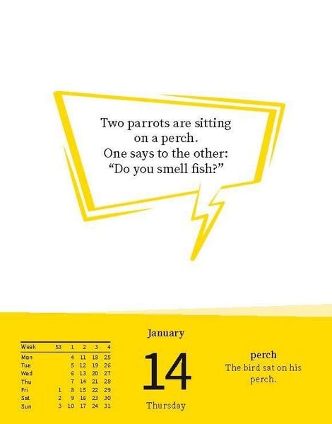 Produktbild: Langenscheidt Sprachkalender A Joke a Day 2027