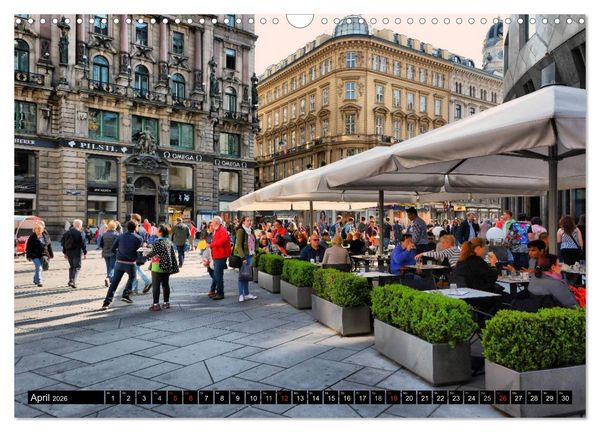 Produktbild: Wien - Haupstadt mit Charme (Wandkalender 2026 DIN A3 quer), CALVENDO Monatskalender