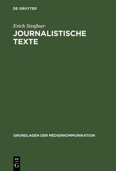 Produktbild: Journalistische Texte