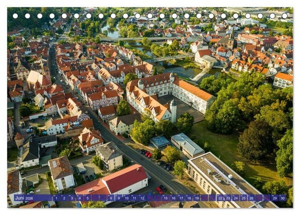 Produktbild: Die Fulda (Tischkalender 2026 DIN A5 quer), CALVENDO Monatskalender