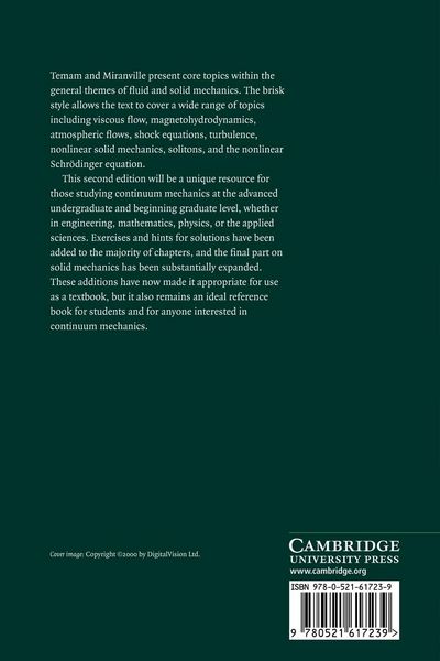Produktbild: Mathematical Modeling in Continuum Mechanics