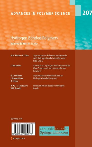 Produktbild: Hydrogen Bonded Polymers