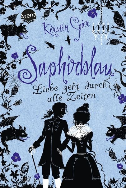 Sapphire Blue alternative edition book cover