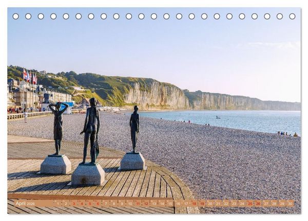 Produktbild: Normandie. Poesie in Frankreichs Norden (Tischkalender 2026 DIN A5 quer), CALVENDO Monatskalender