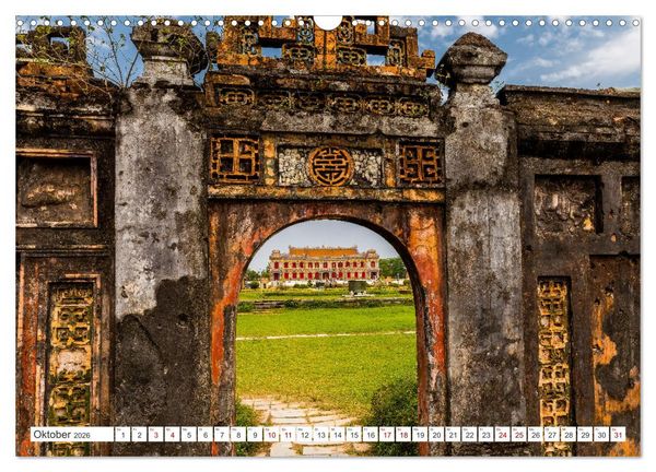 Produktbild: Hue alte Kaiserstadt Vietnams (Wandkalender 2026 DIN A3 quer), CALVENDO Monatskalender
