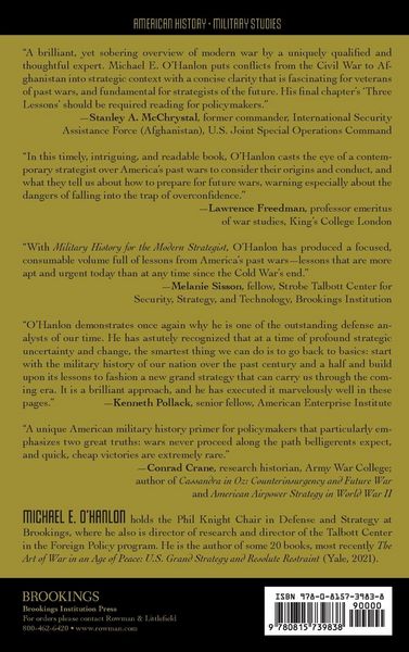 Produktbild: Military History for the Modern Strategist