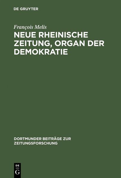 Produktbild: Neue Rheinische Zeitung, Organ der Demokratie