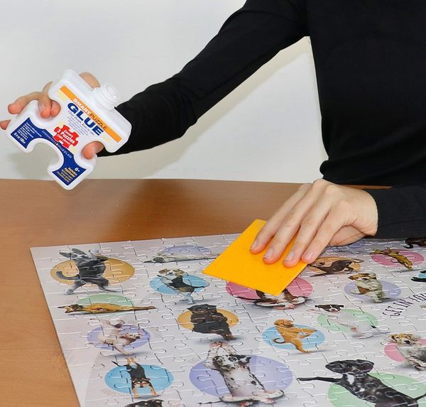 Produktbild: Puzzle Kleber Eurographics 8955-0103 Glue mit Spachtel 180ml