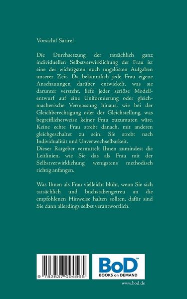 Produktbild: Selbstverwirklichung mit Mann
