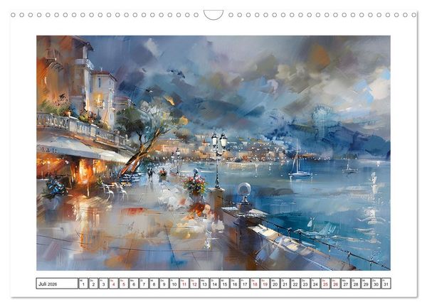 Produktbild: Toskana bis Provence (Wandkalender 2026 DIN A3 quer), CALVENDO Monatskalender