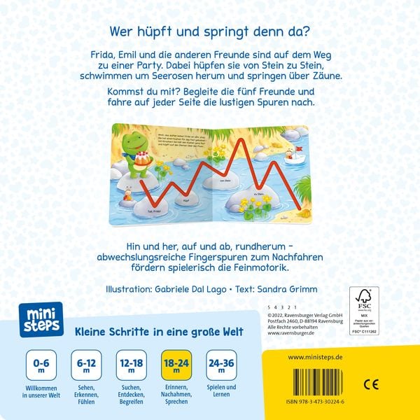 Produktbild: Ministeps: H&uuml;pf, Frida, h&uuml;pf