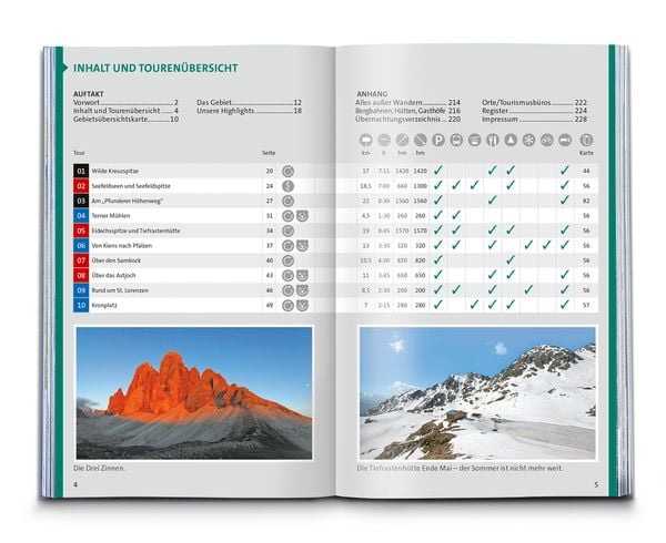 Produktbild: KOMPASS Wanderf&uuml;hrer Pustertal und seine Seitent&auml;ler, Herausragende Dolomiten, 60 Touren mit Extra-Tourenkarte