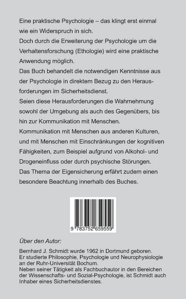 Produktbild: Praktische Psychologie f&uuml;r den Sicherheitsdienst