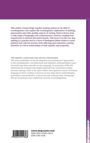 Produktbild: Orthography as Social Action