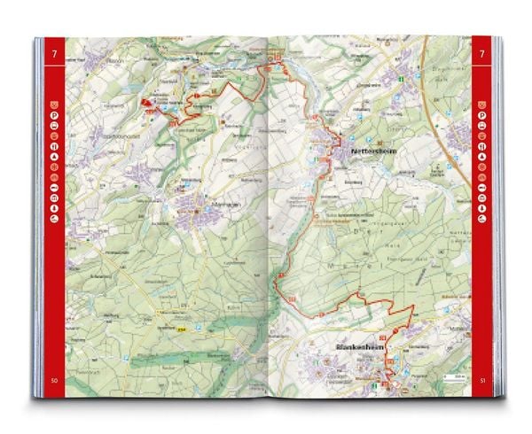 Produktbild: KOMPASS Wanderf&uuml;hrer Eifelsteig, vom Dom zu Aachen zum Dom in Trier, 50 Touren mit Extra-Tourenkarte