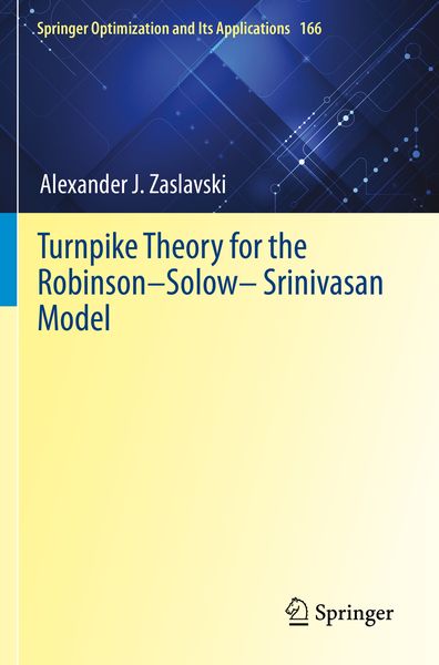 Produktbild: Turnpike Theory for the Robinson&ndash;Solow&ndash;Srinivasan Model