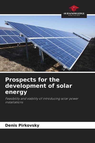 Produktbild: Prospects for the development of solar energy