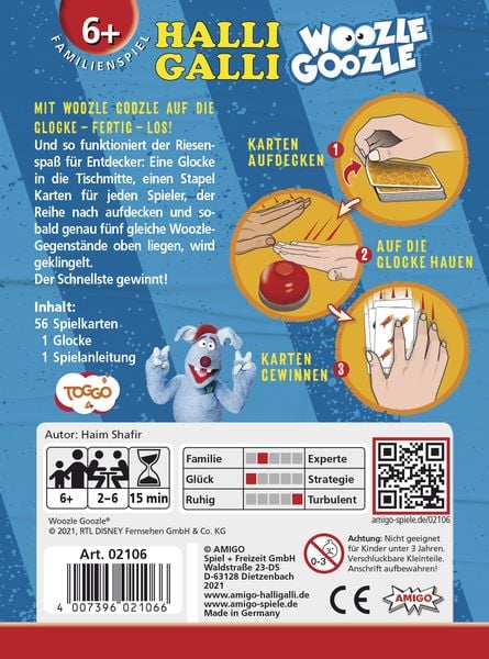 Amigo Spiele - Halli Galli Woozle Goozle