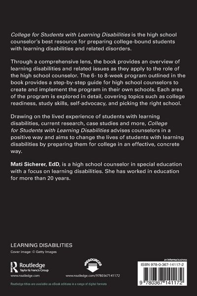 Produktbild: College for Students with Learning Disabilities