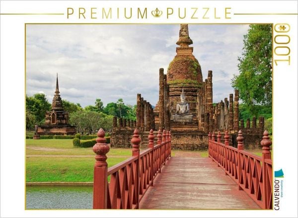 CALVENDO Puzzle Wat Sa Si | 1000 Teile Lege-Größe 64x48cm Foto-Puzzle für glückliche Stunden