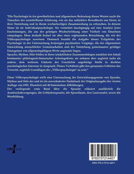 Produktbild: V&ouml;lkerpsychologie