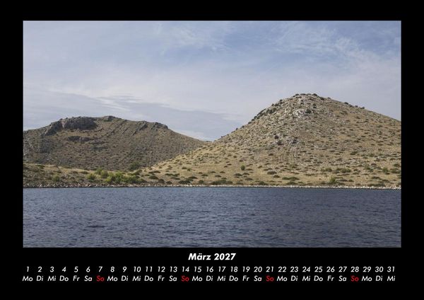 Produktbild: Landschaftskalender 2027 Fotokalender DIN A3
