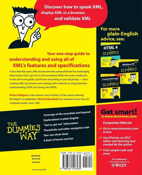 Produktbild: XML All in One Desk Reference for Dummies