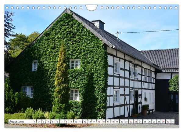 Produktbild: Fachwerkh&auml;user - Historische Geb&auml;ude rund um Simmerath (Wandkalender 2026 DIN A4 quer), CALVENDO Monatskalender