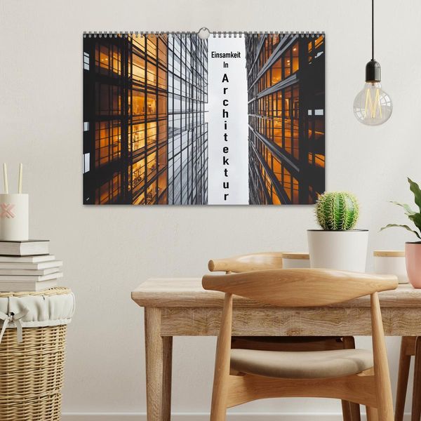 Produktbild: Einsamkeit in Architektur (Wandkalender 2026 DIN A3 quer), CALVENDO Monatskalender