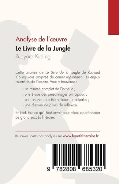 Produktbild: Le Livre de la Jungle de Rudyard Kipling (Analyse de l'&iquest;uvre)