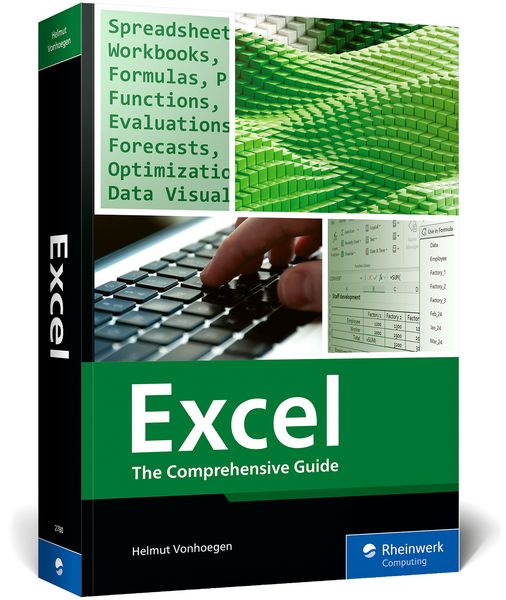 Excel, Taschenbuch von Helmut Vonhoegen, Rheinwerk Publishing, 978-1-4932-2780-8