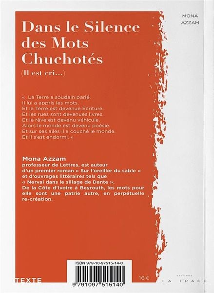 Produktbild: Dans le silence des mots chuchot&eacute;s