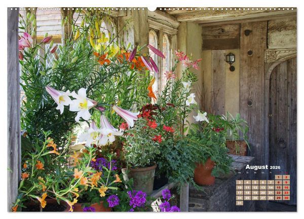 Produktbild: Urlaub im Garten (Wandkalender 2026 DIN A2 quer), CALVENDO Monatskalender