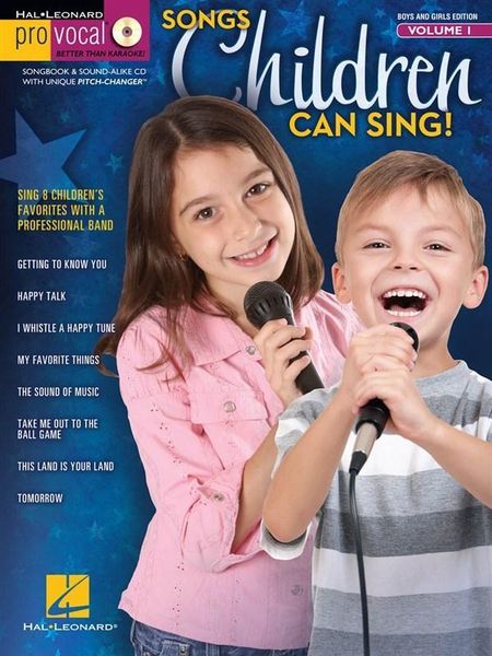 Produktbild: Songs Children Can Sing!: Boys and Girls Edition [With CD (Audio)]