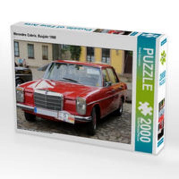 CALVENDO Puzzle Mercedes Cabrio, Baujahr 1968 | 2000 Teile Lege-Größe 90x67cm Foto-Puzzle für glückliche Stunden