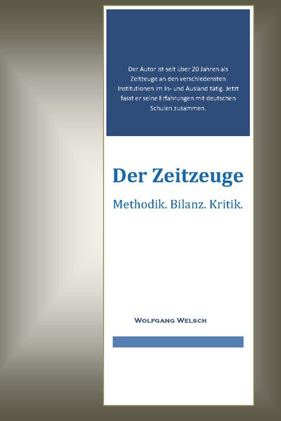 Produktbild: Der Zeitzeuge