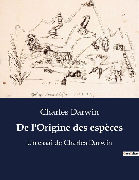 Produktbild: De l'Origine des esp&egrave;ces
